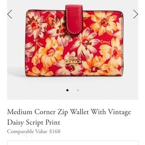 Coach Floral Wallet
